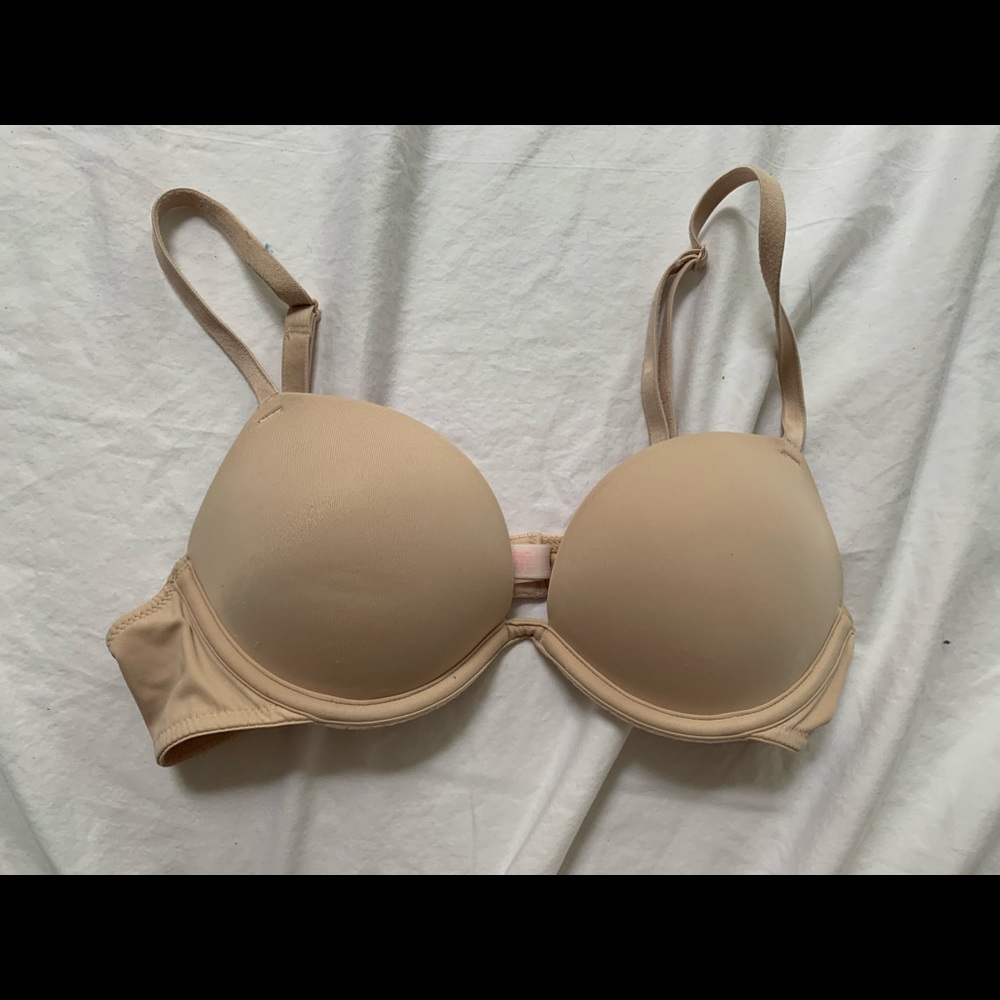 Pink super push up bra